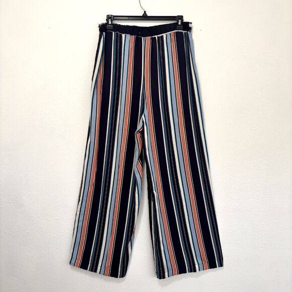 Live To Be Spoiled Womens Wide Leg Pants Large Boho Hippie Maximalist Colorful - Picture 2 of 8